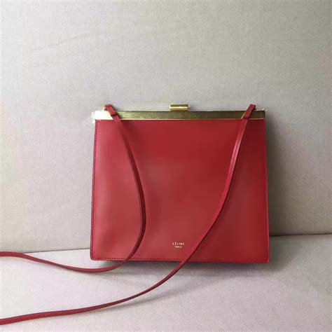 Mini Clasp bag in natural calfskin 